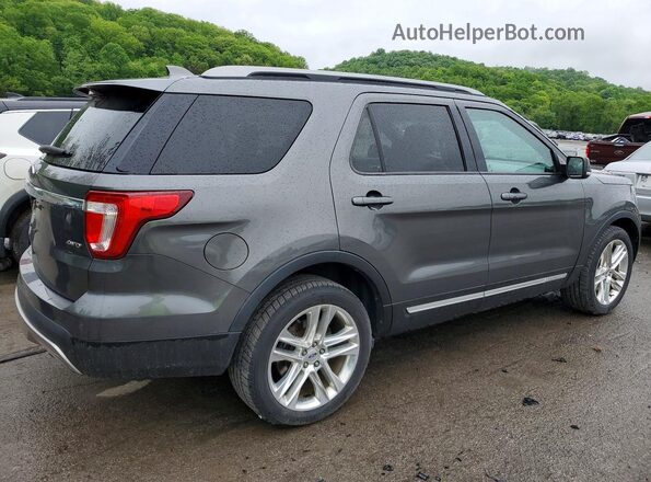 1FM5K8D8XHGA02383 2017 FORD EXPLORER Gray 