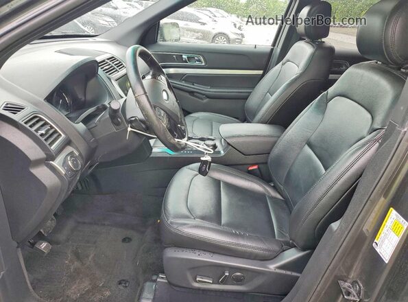 1FM5K8D8XHGA02383 2017 FORD EXPLORER Gray 
