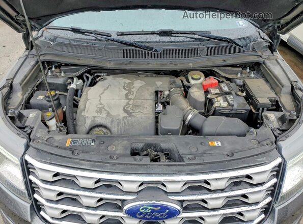 1FM5K8D8XHGA02383 2017 FORD EXPLORER Gray 