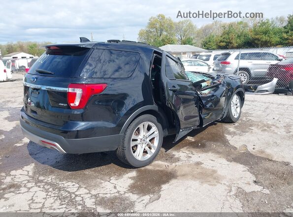 1FM5K8D8XHGC53291 2017 FORD FORD EXPLORER Black Trasero derecho
