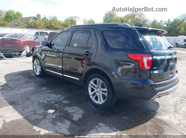 1FM5K8D8XHGC53291 2017 FORD FORD EXPLORER Black Trasero izquierdo