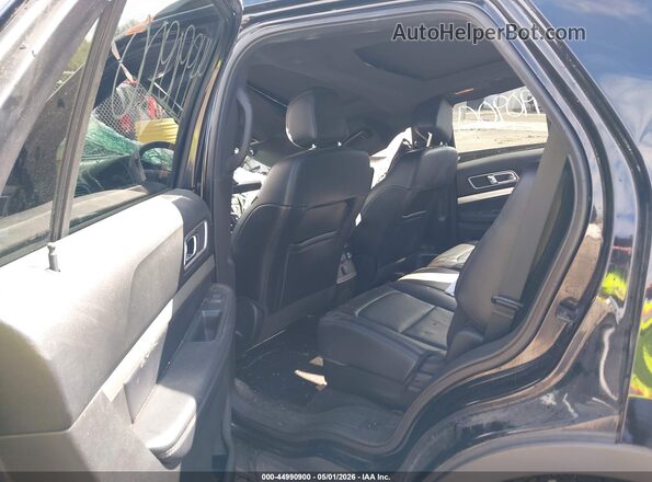 1FM5K8D8XHGC53291 2017 FORD FORD EXPLORER Black Vista de la etiqueta del VIN