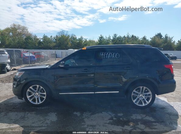 1FM5K8D8XHGC53291 2017 FORD FORD EXPLORER Black Vista interior de 360 grados