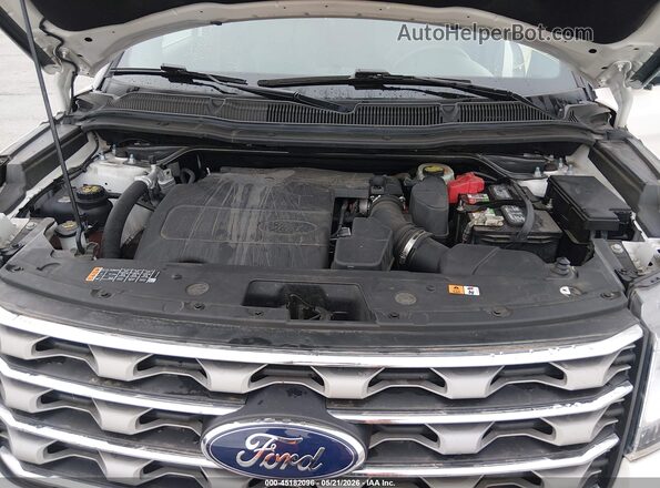 1FM5K8D8XHGD54380 2017 FORD EXPLORER White Հետևի տեսք