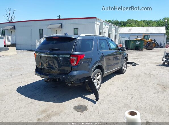 1FM5K8D8XHGD79831 2017 FORD EXPLORER Черный Задняя правая четверть