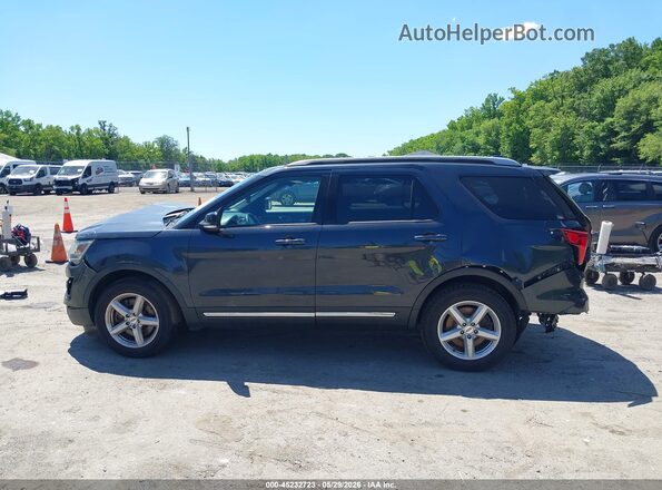 1FM5K8D8XHGD79831 2017 FORD EXPLORER Черный Панорамный вид салона 360°