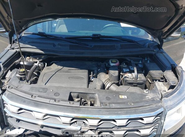 1FM5K8D8XHGD79831 2017 FORD EXPLORER Черный Вид сзади