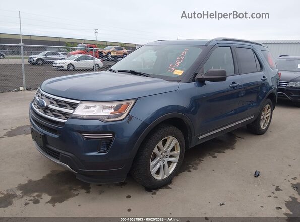 1FM5K8D8XKGA16338 2019 FORD EXPLORER Blue 
