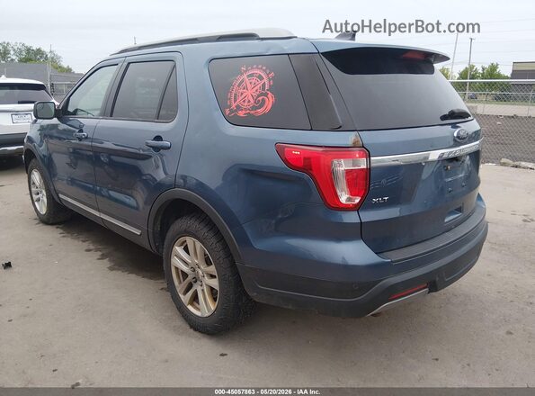 1FM5K8D8XKGA16338 2019 FORD EXPLORER Blue 