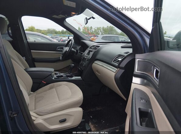 1FM5K8D8XKGA16338 2019 FORD EXPLORER Blue 