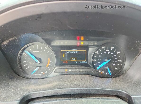 1FM5K8D8XKGA40669 2019 FORD EXPLORER Черный Вид щитка приборов