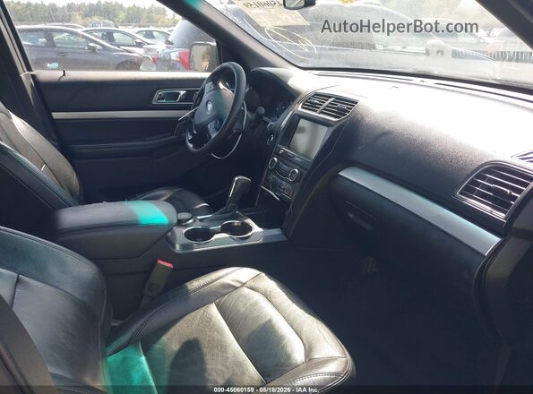 1FM5K8DH0GGC28317 2016 FORD EXPLORER Black Widok wnętrza z przodu