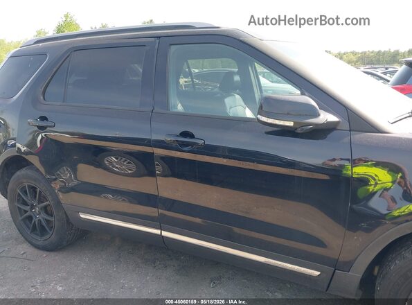 1FM5K8DH0GGC28317 2016 FORD EXPLORER Black Widok wnętrza z tyłu