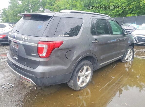 1FM5K8DH1HGA56624 2017 FORD EXPLORER Gray 