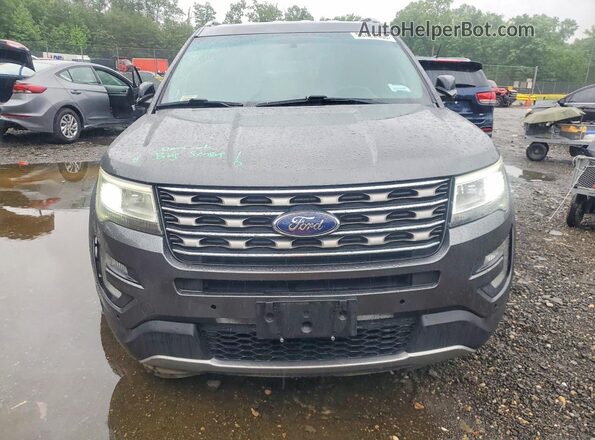 1FM5K8DH1HGA56624 2017 FORD EXPLORER Gray 
