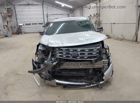 1FM5K8DH4GGC79786 2016 FORD EXPLORER Серебряный Вид щитка приборов