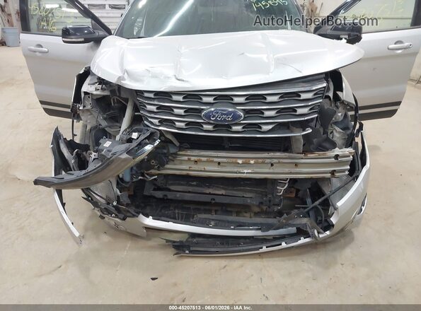 1FM5K8DH4GGC79786 2016 FORD EXPLORER Серебряный Вид спереди