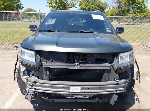 1FM5K8DH5GGC65119 2016 FORD FORD EXPLORER Green Вид спереду