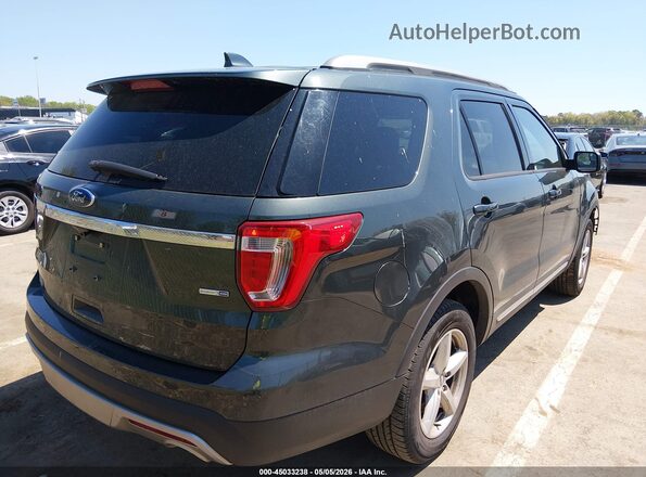 1FM5K8DH5GGC65119 2016 FORD FORD EXPLORER Green Задня права чверть