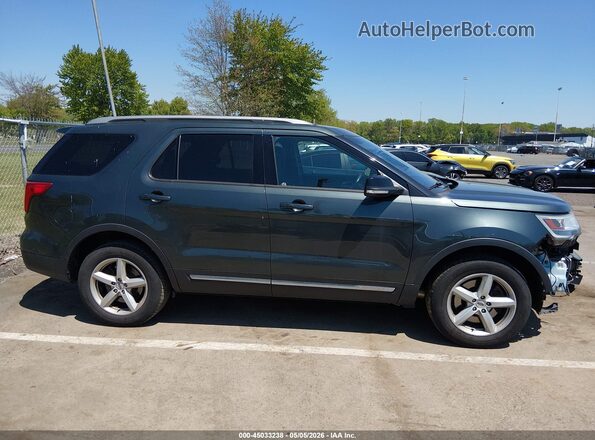 1FM5K8DH5GGC65119 2016 FORD FORD EXPLORER Green Вид задньої частини салону