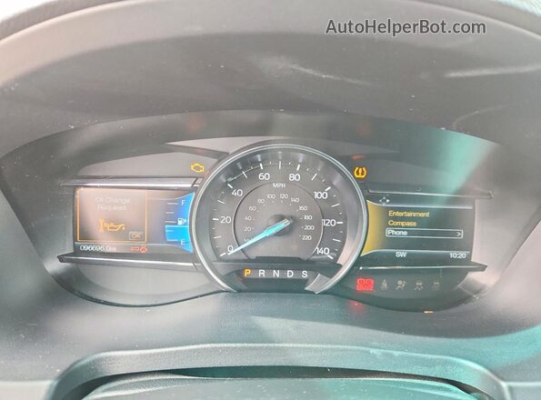 1FM5K8DH6GGD34870 2016 FORD EXPLORER Gray 