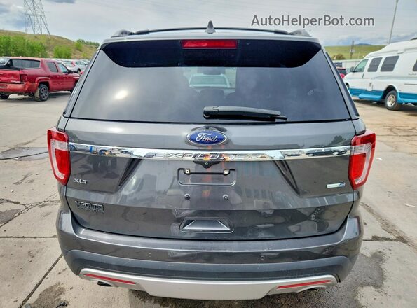 1FM5K8DH6GGD34870 2016 FORD EXPLORER Gray 