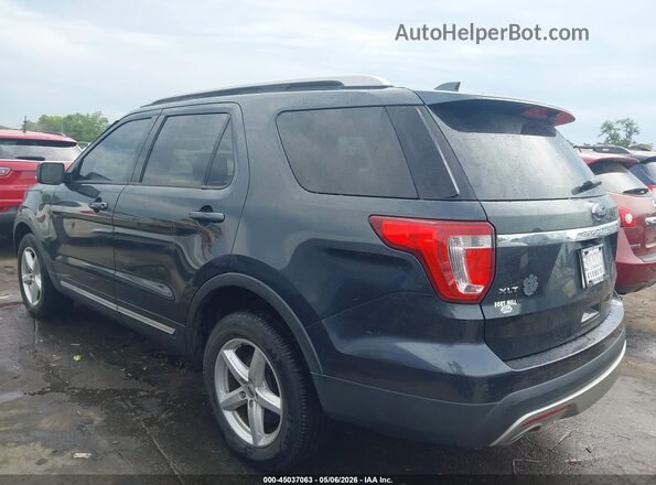 1FM5K8DH6HGA91420 2017 FORD FORD EXPLORER Dark Blue Widok wnętrza 360 stopni