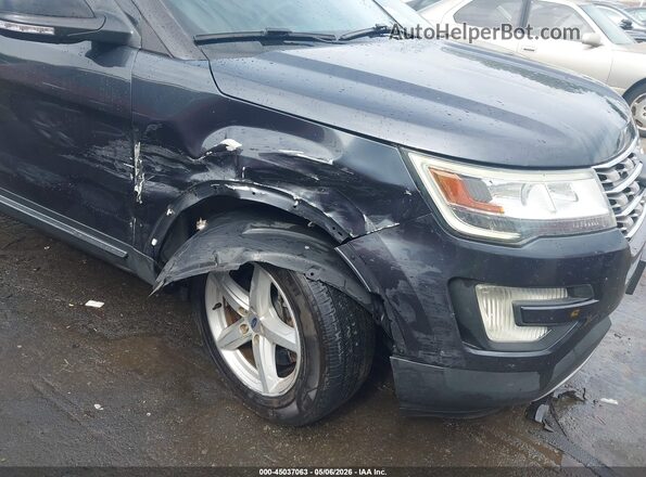 1FM5K8DH6HGA91420 2017 FORD FORD EXPLORER Dark Blue Widok z przodu