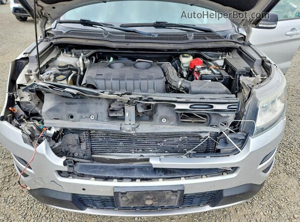 1FM5K8DH7GGC13006 2016 FORD EXPLORER Серебряный 