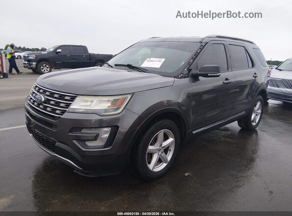 1FM5K8DH7GGC56034 2016 FORD FORD EXPLORER Gray 