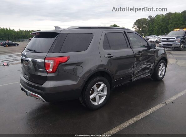 1FM5K8DH7GGC56034 2016 FORD FORD EXPLORER Gray 