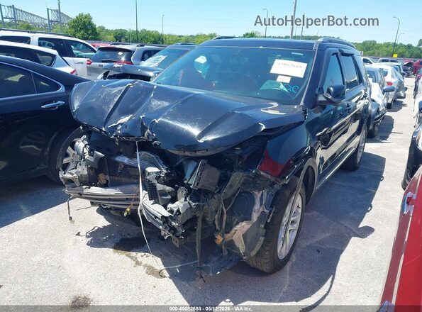 1FM5K8DH9JGC22801 2018 FORD EXPLORER Black Front left