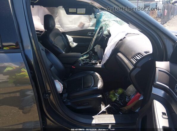 1FM5K8DH9KGA69712 2019 FORD EXPLORER Gray Vista interior delantera