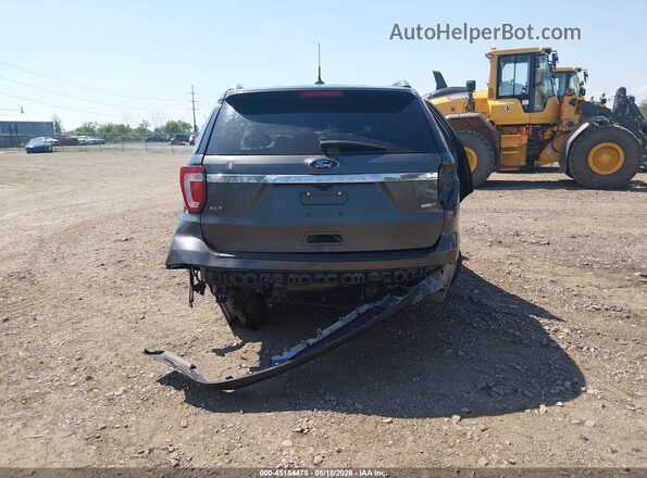 1FM5K8DH9KGA69712 2019 FORD EXPLORER Gray Vista interior trasera