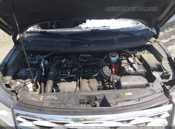 1FM5K8DH9KGA69712 2019 FORD EXPLORER Gray Vista trasera