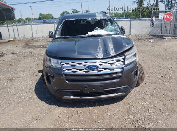1FM5K8DH9KGA69712 2019 FORD EXPLORER Gray Vista del salpicadero