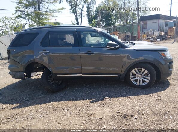 1FM5K8DH9KGA69712 2019 FORD EXPLORER Gray Vista del cuadro de instrumentos