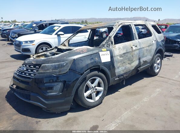 1FM5K8DHXGGC58585 2016 FORD FORD EXPLORER Black Front left