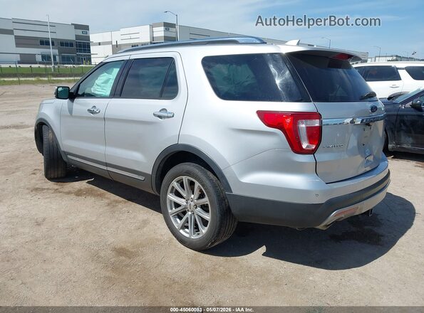 1FM5K8F80GGA29622 2016 FORD FORD EXPLORER Silver უკანა მარცხენა