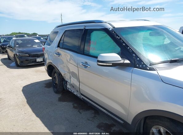 1FM5K8F80GGA29622 2016 FORD FORD EXPLORER Silver წინა ხედი