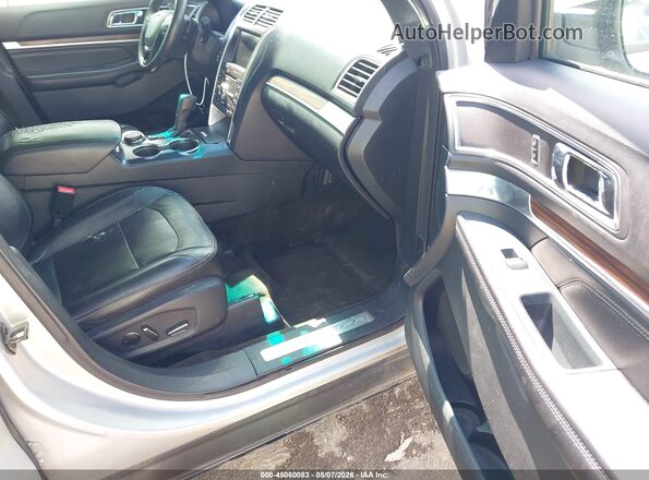 1FM5K8F80GGA29622 2016 FORD FORD EXPLORER Silver წინა სალონის ხედი