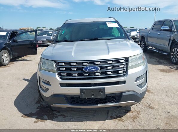 1FM5K8F80GGA29622 2016 FORD FORD EXPLORER Silver ხელსაწყოთა პანელის ხედი
