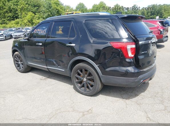 1FM5K8F81GGD15463 2016 FORD FORD EXPLORER Black Задня ліва чверть