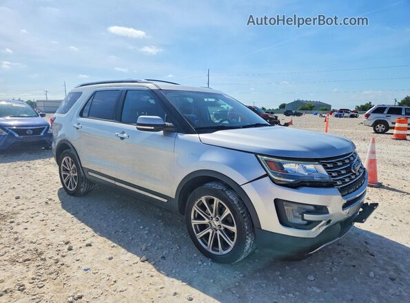 1FM5K8F81HGC68792 2017 FORD EXPLORER Серебряный 