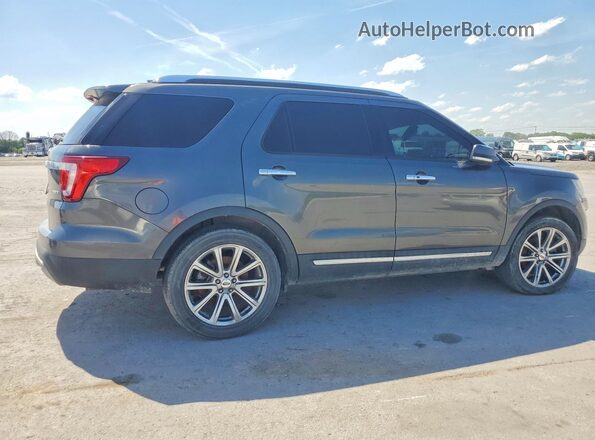 1FM5K8F82GGA88090 2016 FORD EXPLORER Серый Задняя правая четверть