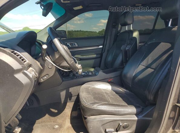 1FM5K8F82GGA88090 2016 FORD EXPLORER Серый Вид салона спереди