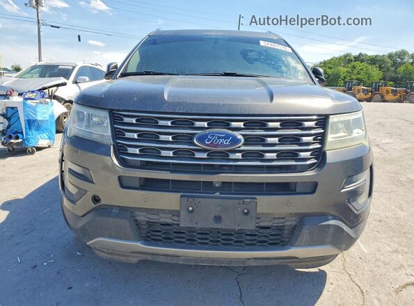 1FM5K8F82GGA88090 2016 FORD EXPLORER Серый Вид спереди