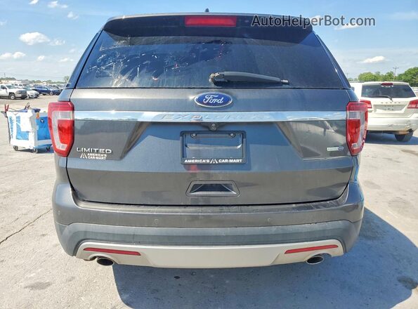 1FM5K8F82GGA88090 2016 FORD EXPLORER Серый Вид сзади