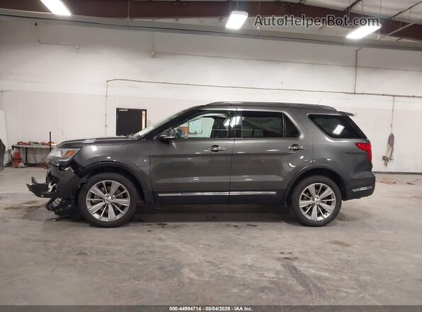 1FM5K8F82JGA82703 2018 FORD FORD EXPLORER Gray Панорамний вид салону 360°