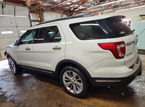 1FM5K8F82KGA85716 2019 FORD EXPLORER White Tył lewy